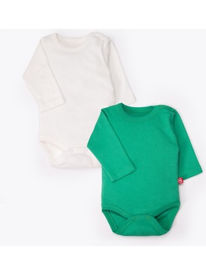 Bebetto Uzun Kollu Body 2li (Always 40/1 Interlok) Yeşil