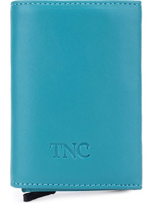 Tamer Tanca Erkek Hakiki Deri Petrol Kartlık 1148 615 Erk Krtlk SK25-26 Petrol