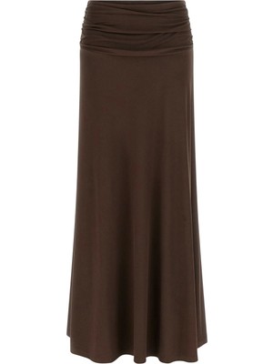 Guess Uzun Milena Taşlı Kadın Kahverengi Etek W6RD58KAQL2-G1EA