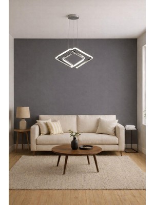 Avizem Ledli Avize Forma Küçük Krom