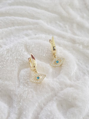 Canka Göz Gümüş Küpe