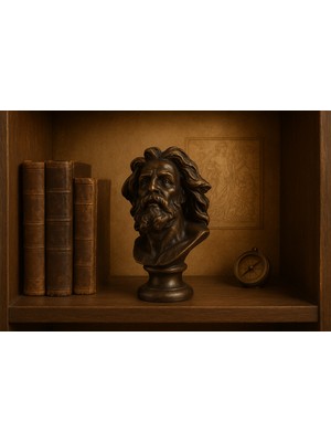 Decostone Dekoratif Poseidon Büyük Biblo