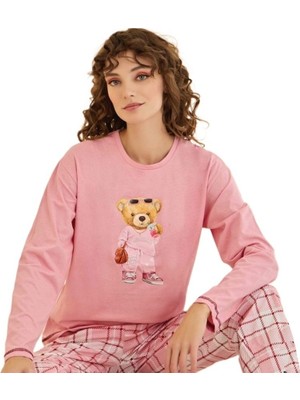 Bipamuk Doley Premuım Süprem Kumaş Kadın Pijama Takımı Yumuşak Dokulu S–2xl