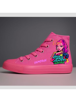ALCdesing Rumi Kpop Hunters Baskılı Kız Çocuk Spor Ayakkabı ve Sneakers