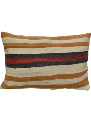 Kilim Antik El Dokuma Dekoratif Kilim Kırlent Yastık Kılıfı 1403 - Yeni - Çok Renkli