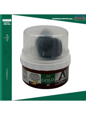 Gold Care Balmumu Katkılı Krem Ayakkabı Boyası (200 Gr)