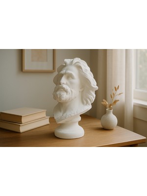 Dekoratif Poseidon Büyük Biblo