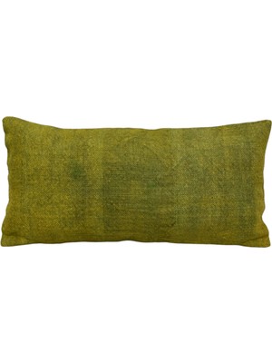 Kilim Antik El Dokuma Dekoratif Lumbar Kilim Kırlent Yastık Kılıfı 1372 - Yeni - Çok Renkli