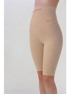 Nbb 1941 Kadın Lazer Kesim Yüksel Bel Toparlayıcı Korse Tayt Tekli