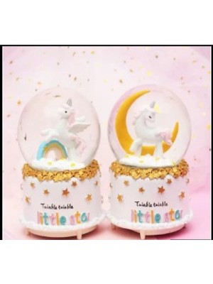 Ett Unicorn Kar Küresi Orta Boy Dinç Store - 004982