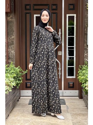 Moda Çizgi Tesettür Elbise