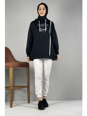 Moda Çizgi Desenli Tunik