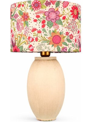 HMY Design Fiona Handmade Dekoratif Seramik Abajur