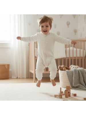 Babyilay Uyku Tulumu %100 Pamuklu, Elyaf Dolgulu| Unisex Bebek- Çocuk Uyku Tulumu 1-8 Yaş