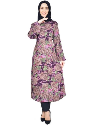 Moda Çizgi Desenli Tunik