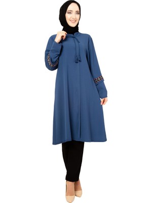 Moda Çizgi Desenli Tunik