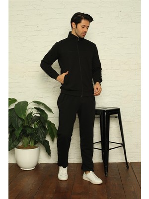 Moda Çizgi Erkek Eşofman Takımı 7004