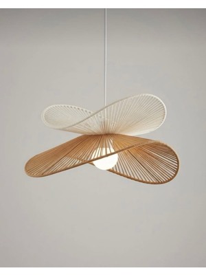 Tasarı Sanatı Ev Dekorasyonu Aydınlatma Iskandinav Rustik Tarz Bohem Avize 50CM Çap( Duy Dahildir)