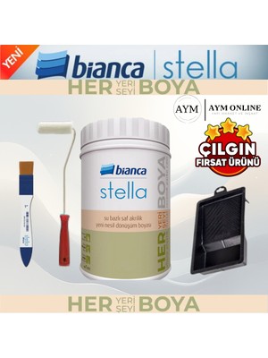 Bianca Stella 4 Parça Boyama Seti