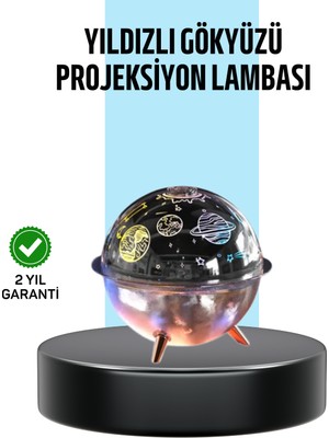 Nilavia Galaksi ve Yıldız Efektli Nemlendirici Işık Projektörü - AL002A-61SBJ8