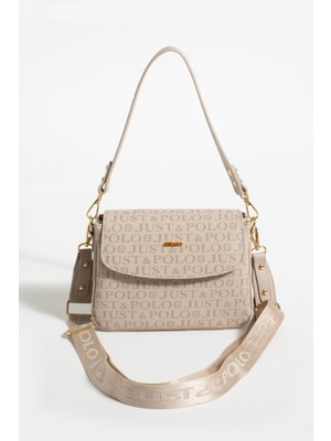 Just Polo Justpolo Taş Rengi 2 Bölmeli Omuz Çantası 2197