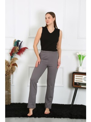 Moda Çizgi Kadın Pamuklu Tek Alt Pijama 27525