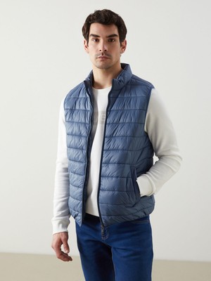 Lc Waikiki Yeni Sezon Standart Kalıp Dik Yaka Erkek Şişme Yelek