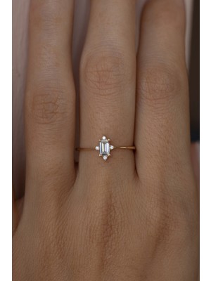 Oroline Kuyumculuk 8 Ayar Trend Altın Yüzük