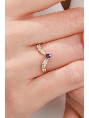 Oroline Kuyumculuk 8 Ayar Trend Altın Yüzük