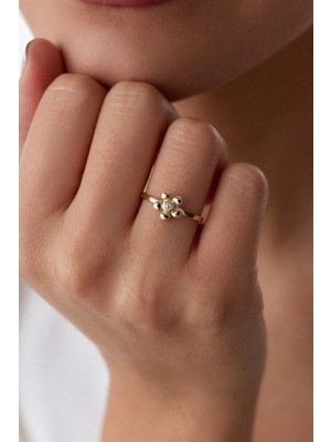 Oroline Kuyumculuk 8 Ayar Trend Altın Yüzük