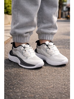 Minibonito Unisex Çocuk Spor Ayakkabı – Örgü Fileli, Otomatik Bağcıklı, Renk Geçişli Taban"