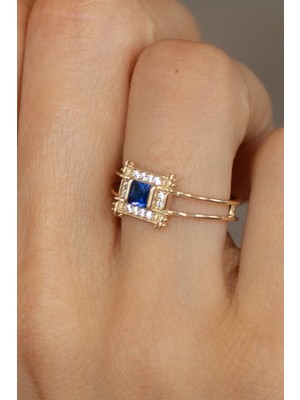 Oroline Kuyumculuk 8 Ayar Trend Altın Yüzük