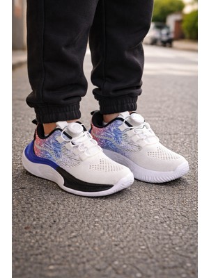 Minibonito Unisex Çocuk Spor Ayakkabı – Örgü Fileli, Otomatik Bağcıklı, Renk Geçişli Taban"