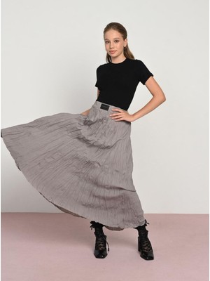 Loco Loco Kız Çocuk 7983 Spor Likra Uzun  Etek