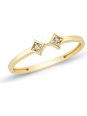 Oroline Kuyumculuk 8 Ayar Altın Kadın Yüzük