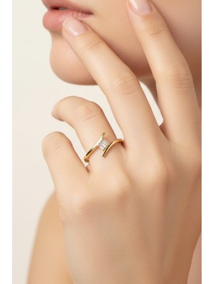 Oroline Kuyumculuk 14 Ayar Trend Altın Yüzük