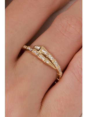 Oroline Kuyumculuk 14 Ayar Trend Altın Yüzük