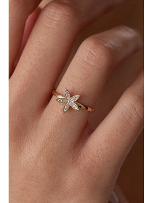 Oroline Kuyumculuk 8 Ayar Trend Altın Yüzük