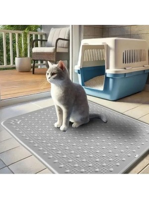 Melfxxl Mikopet Kaymaz Evcil Hayvan Tuvalet Önü Paspası