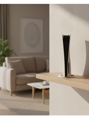Machnera Oyun Konsolu Standı Masa ve Tv Ünitesi Üstü Düzenleyici Tutucu