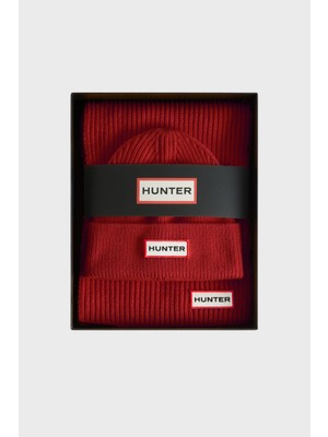 Hunter Logolu Atkı Bere Seti Unisex Atkı Bere Seti HXRU0047251ME