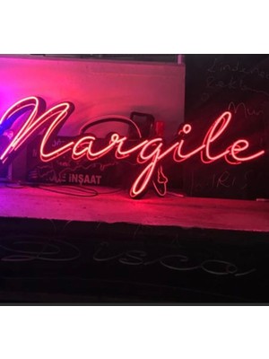 Nargile Yazı Neon LED