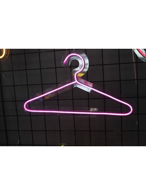 Neon Tabela Neon Dekoratif Duvar Aydınlatması Askı