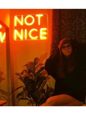 Not Nıce Neon LED Işık