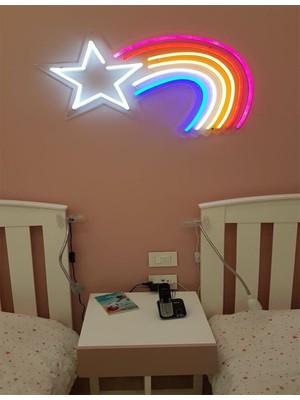 Gökkuşağı Neon Tabela