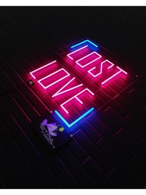 Lost Love Neon LED Aydınlatma Duvar Dekor - Tabela ve Vitrin Aydınlatma - Gece Lambası