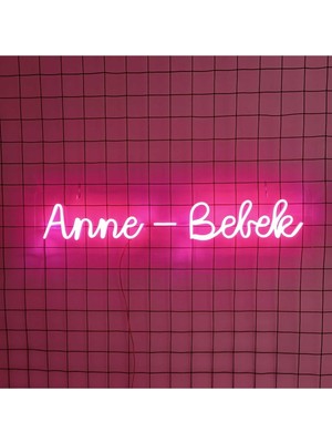 Ecane - Anne Bebek - Neon Yazı Tabela Yeni Nesil