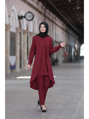Dilay Ikili Takım Bordo 5320
