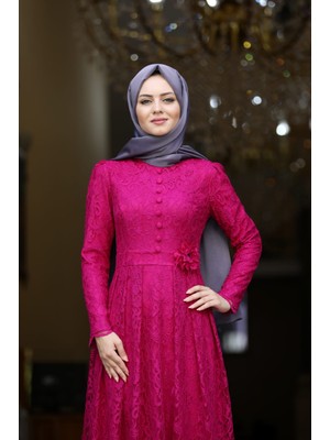 Ahunisa Henna Abiye Fuşya 5646