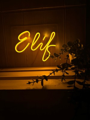 Kişiye Özel Neon Isimli Tabela - Gece Lambası - Tabela